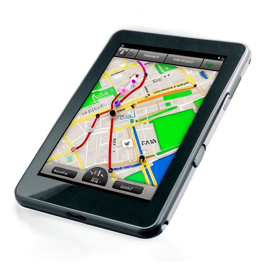 Gps On Digital Tablet Png 92 PNG Image