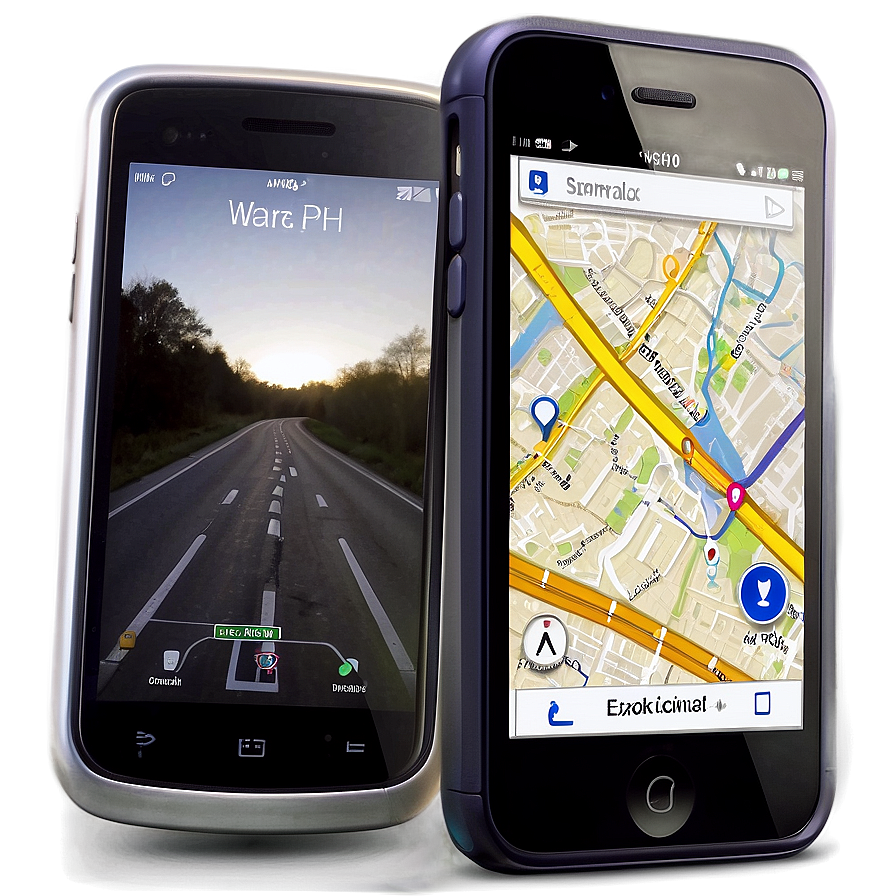 Gps On Smartphone Png Caf88 PNG Image