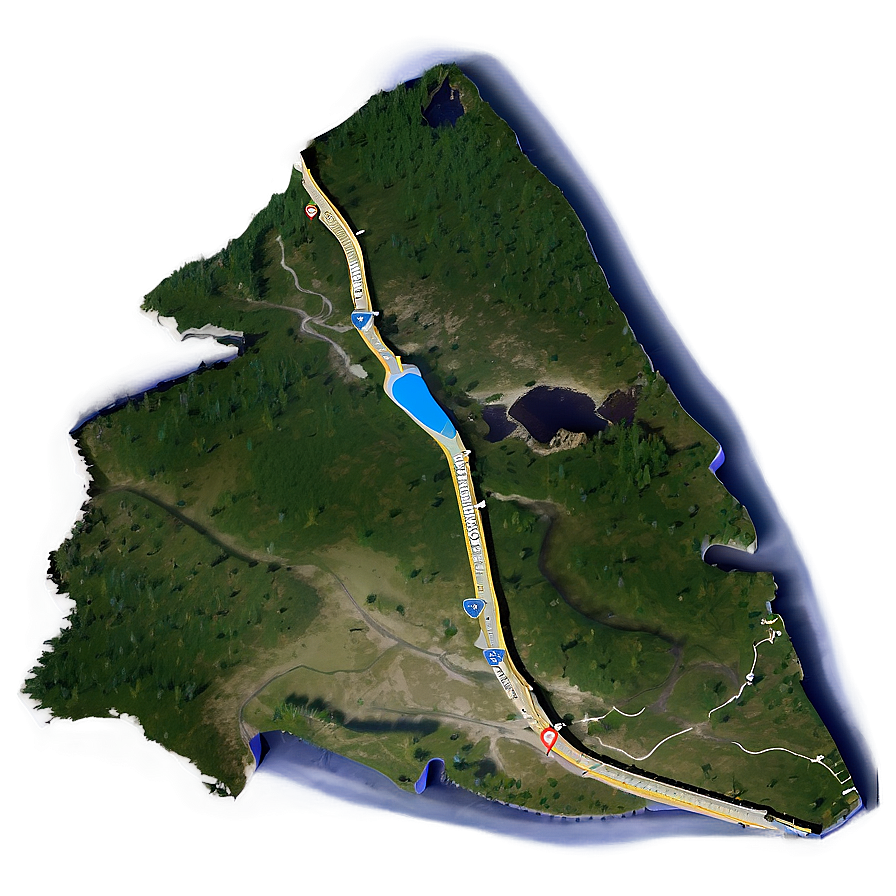 Gps Route Planning Png Pge PNG Image