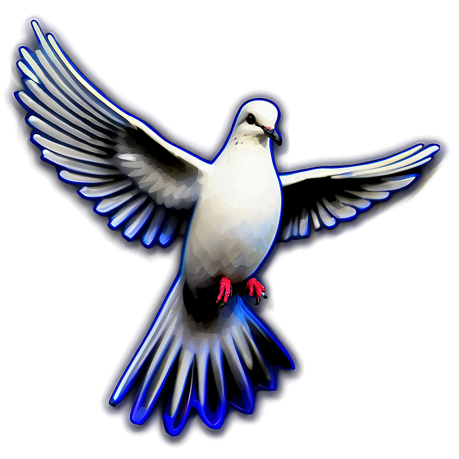 Graceful Dove Clipart Png Gks PNG Image