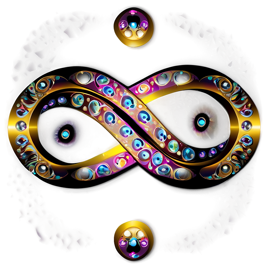 Graceful Infinity Motif Png 77 PNG Image