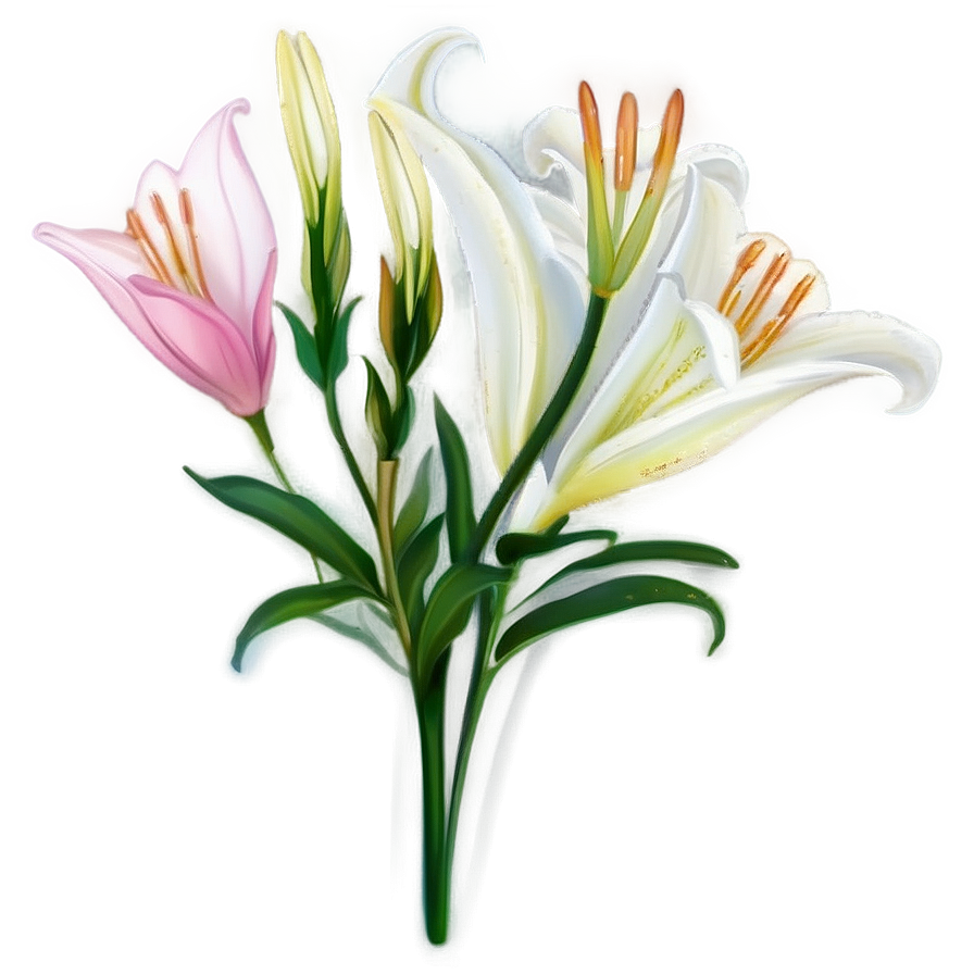 Graceful Lily Png Xon16 PNG Image