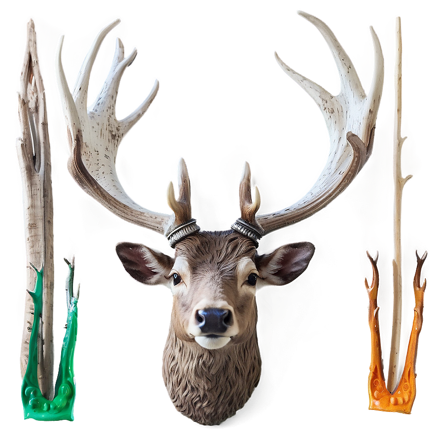 Graceful Stag Antlers Png Ncb45 PNG Image