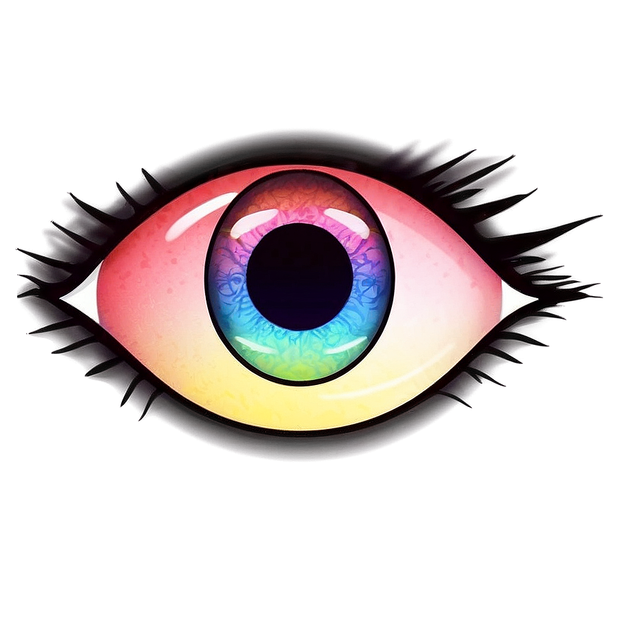 Gradient Anime Eyes Png Fqo48 PNG Image