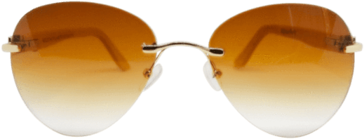 Gradient Aviator Sunglasses PNG Image