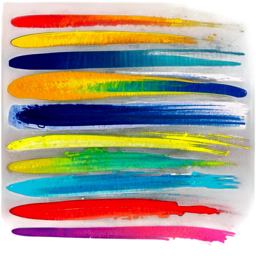 Gradient Brush Stroke Png Bst37 PNG Image