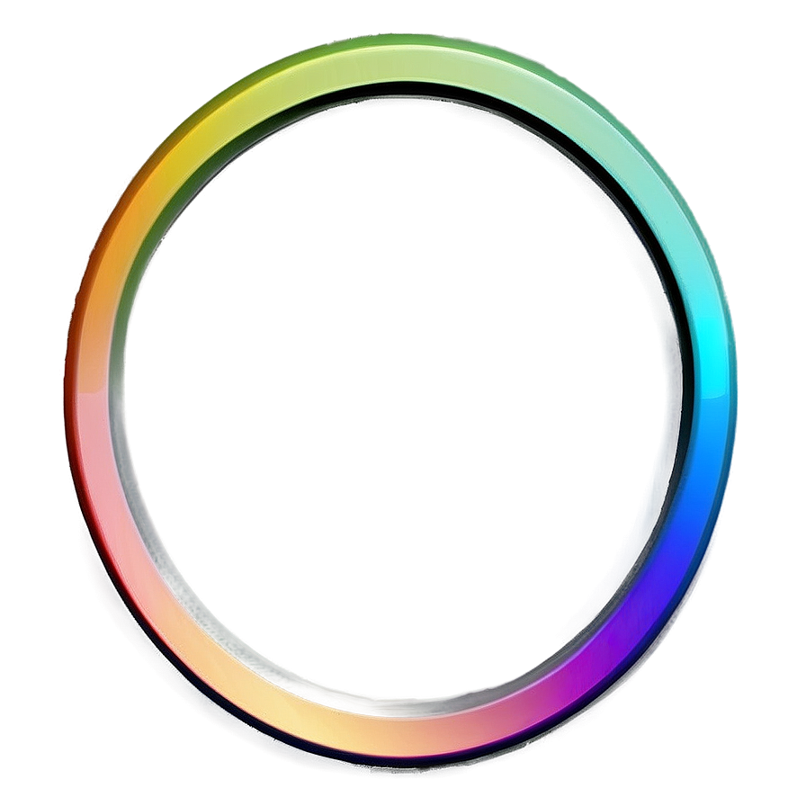 Gradient Circle Outline Png 69 PNG Image