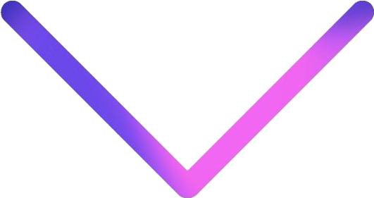 Gradient Down Arrow Icon PNG Image