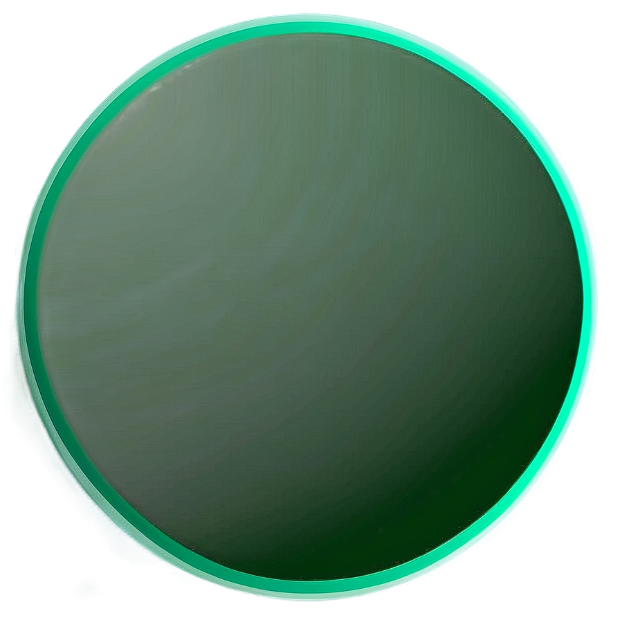 Gradient Green Circle Png 05252024 PNG Image