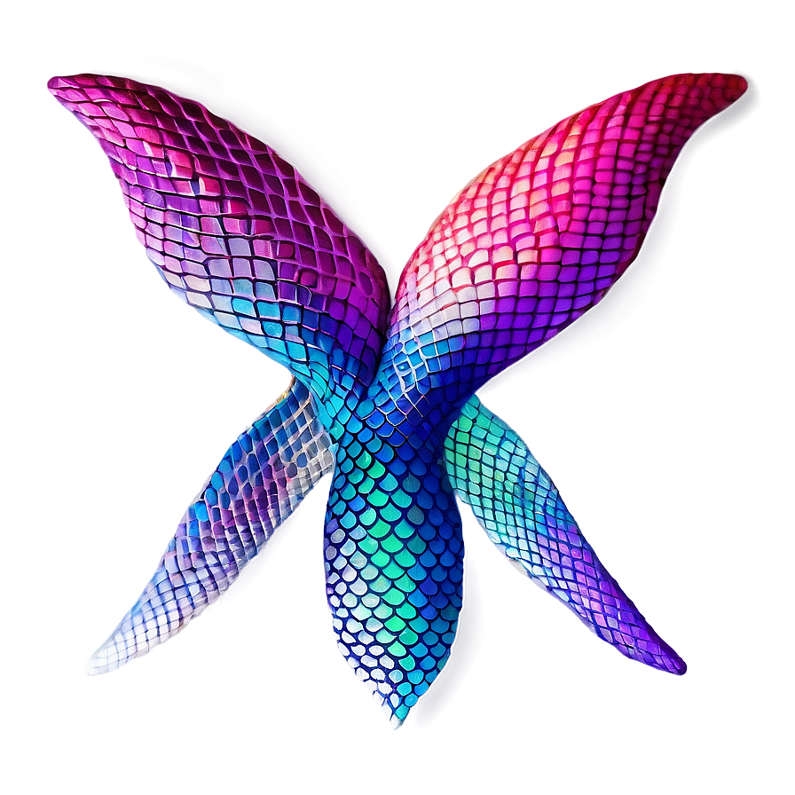 Gradient Mermaid Scales Png 06272024 PNG Image