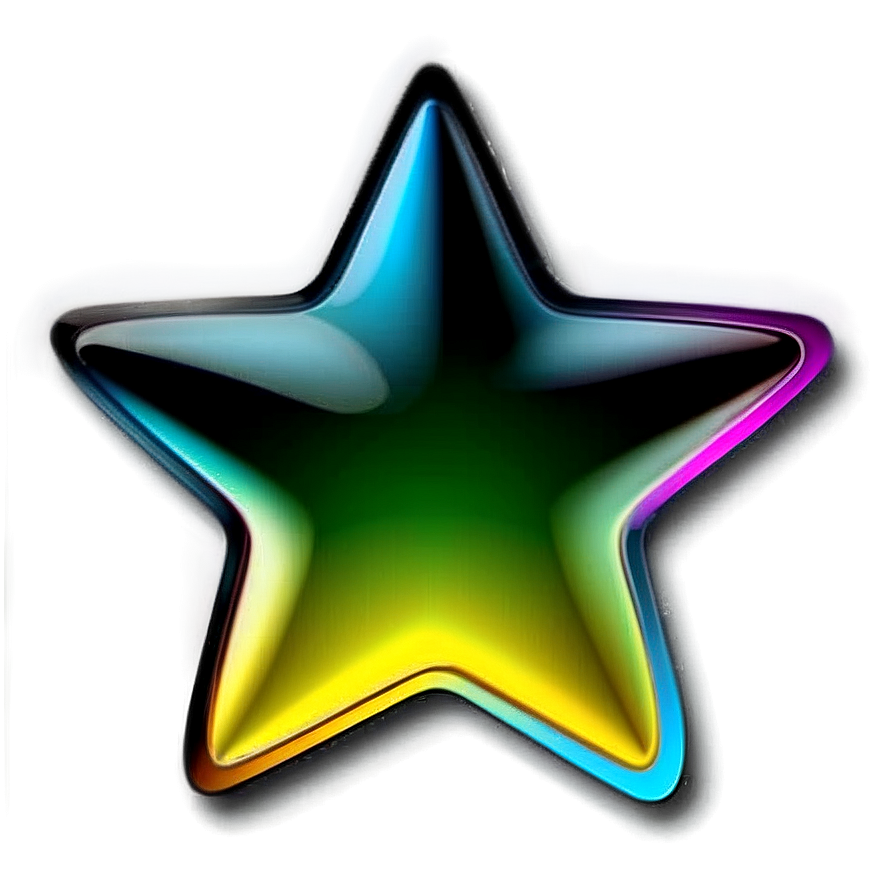 Gradient Star Icon Png 72 PNG Image