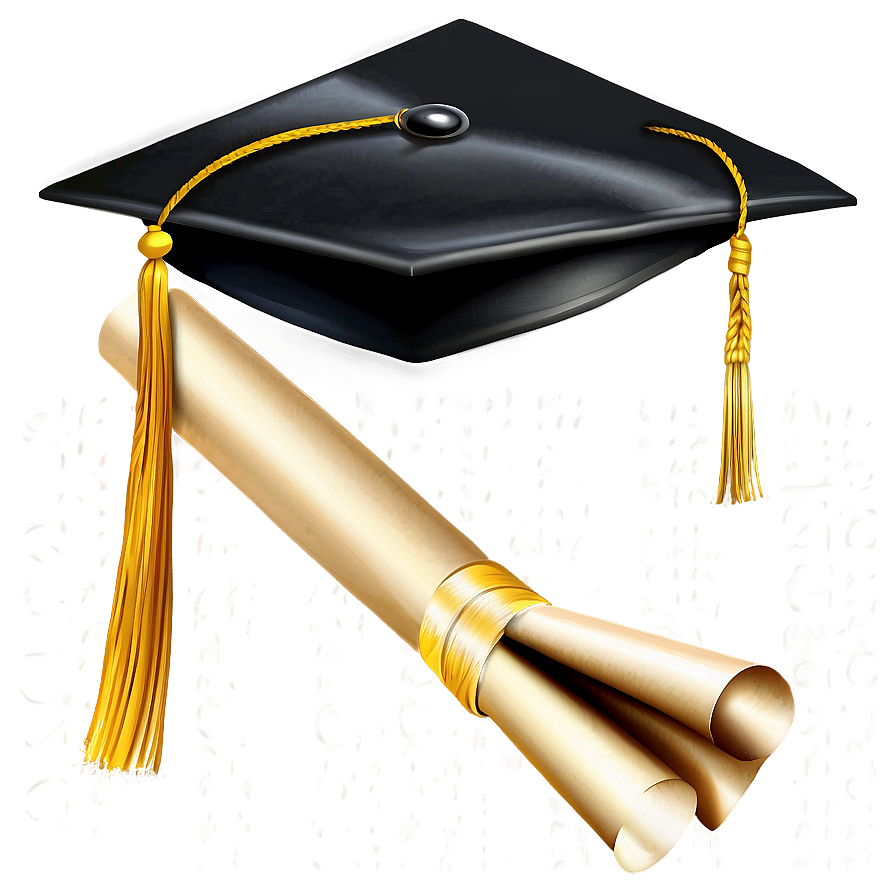 Graduation Cap And Diploma Png 81 PNG Image