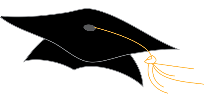 Graduation Cap Icon PNG Image