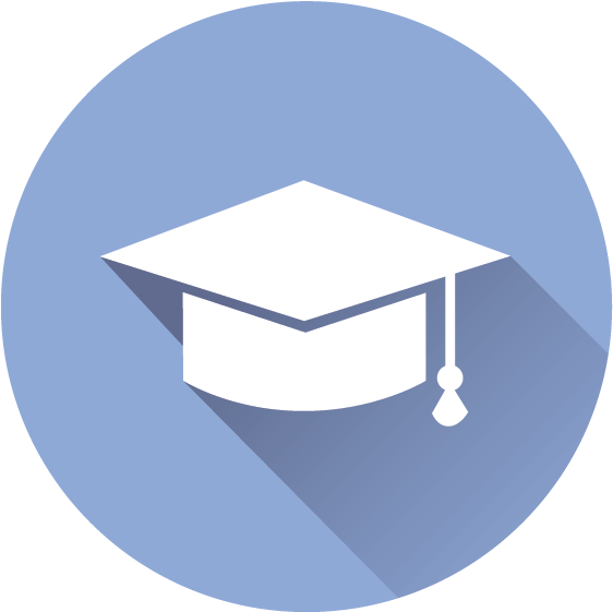 Graduation Cap Icon PNG Image