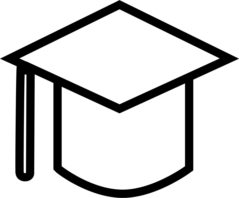 Graduation Cap Icon PNG Image