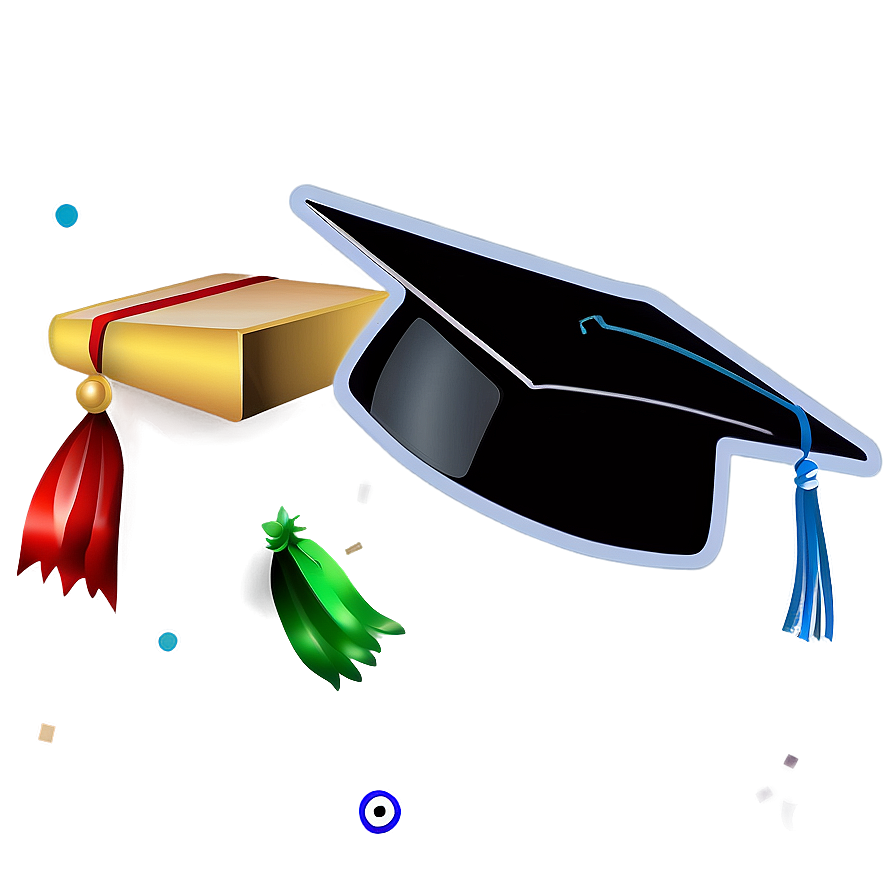 Graduation Confetti Png Ehr15 PNG Image