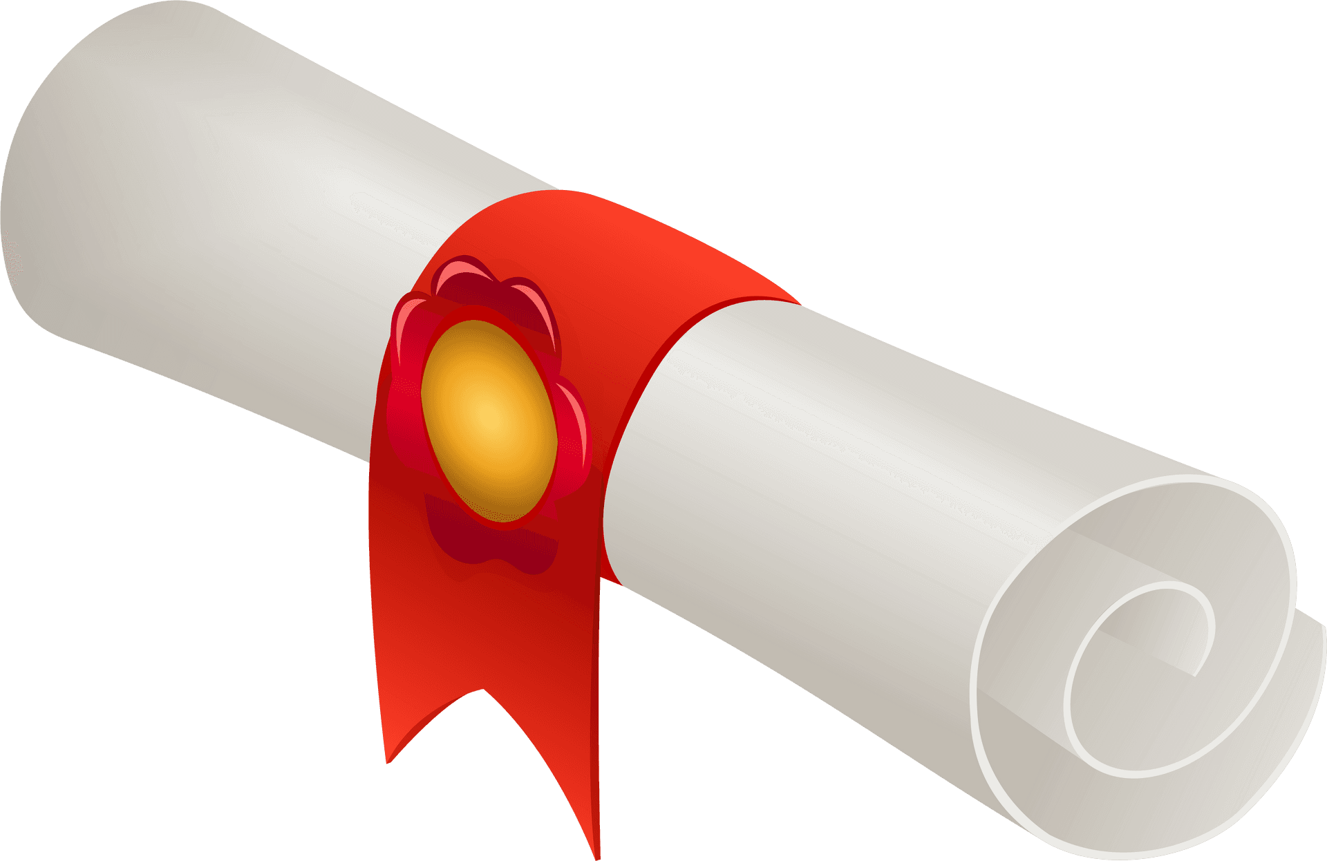 Graduation Diploma Certificate Clipart PNG Image