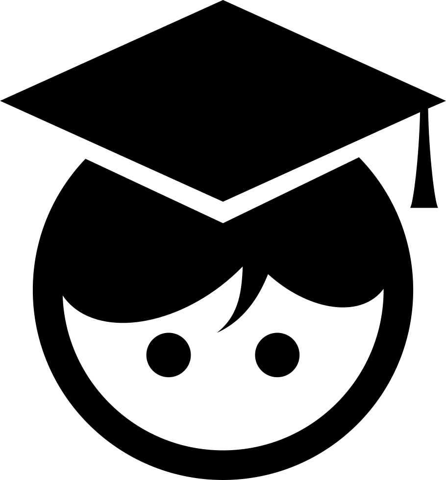 Graduation Emoji Icon PNG Image