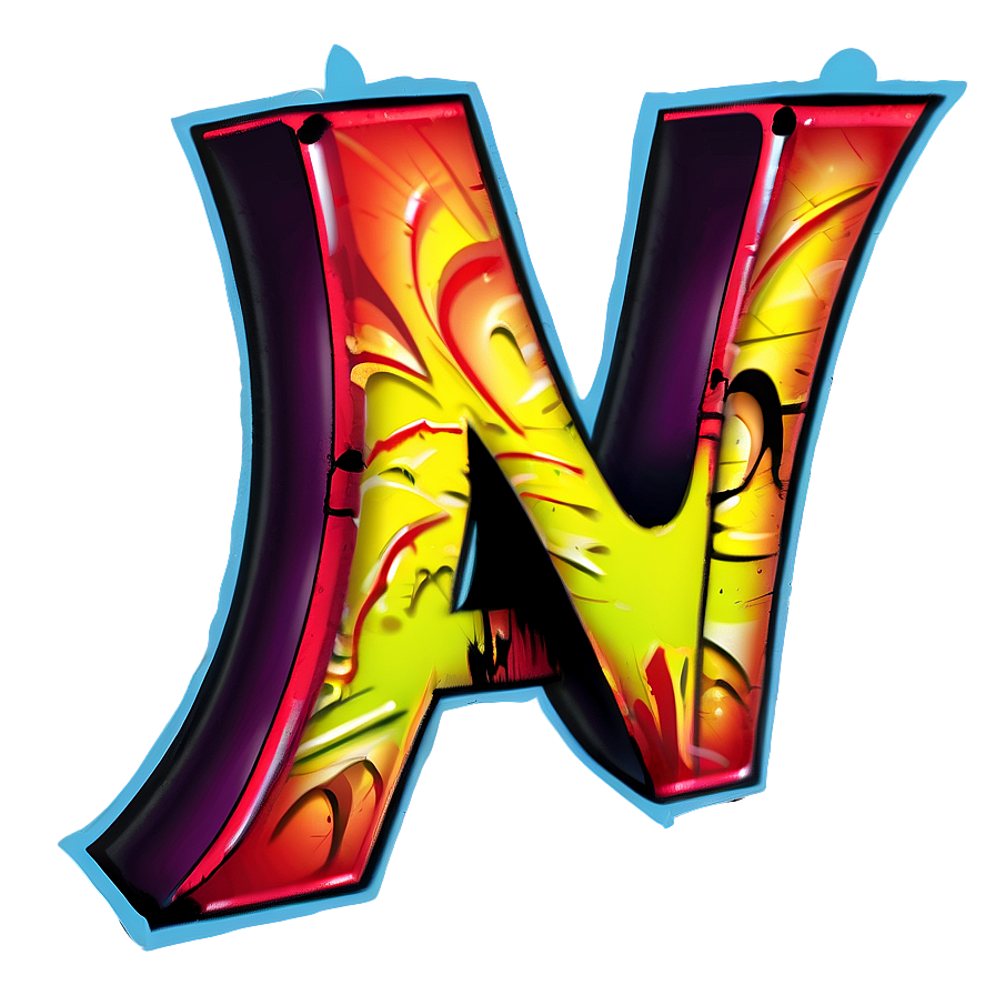 Graffiti Alphabet Png Nlu80 PNG Image