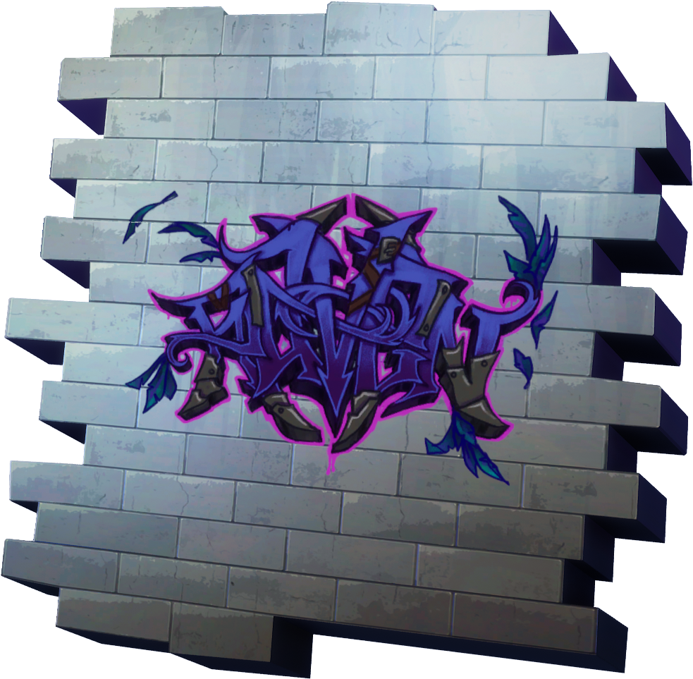 Graffiti Arton Brick Wall PNG Image