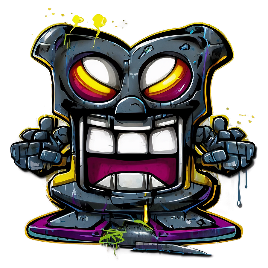 Graffiti Characters Png Dws PNG Image