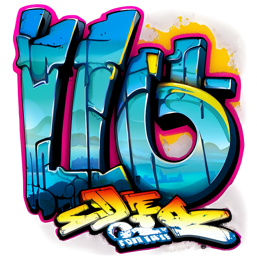 Graffiti City Png 24 PNG Image