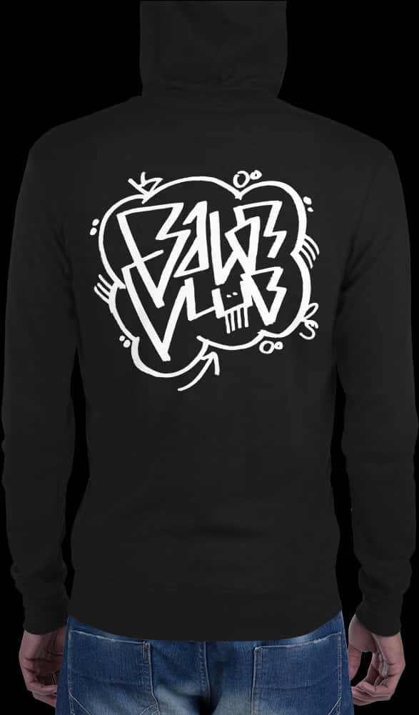 Graffiti Heart Design Hoodie PNG Image