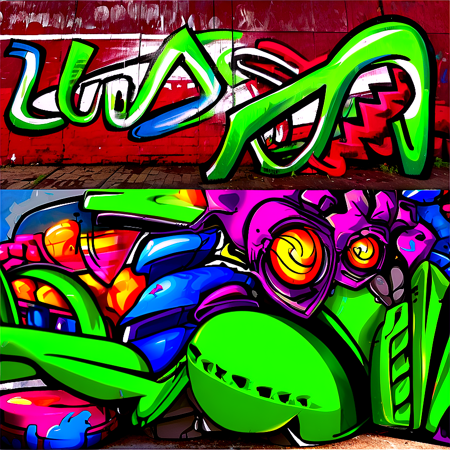 Graffiti Murals Png 8 PNG Image