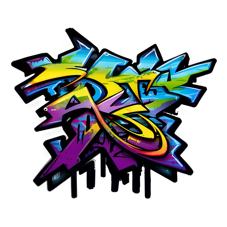 Graffiti Print Png Yyx77 PNG Image