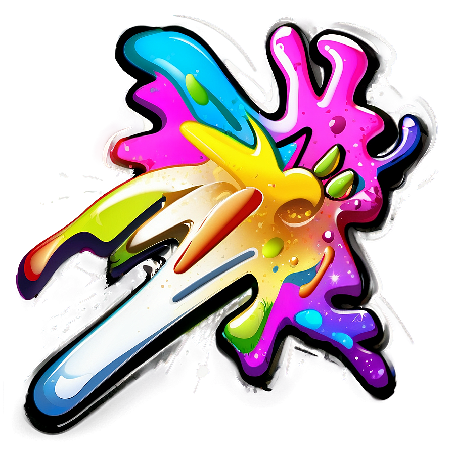 Graffiti Splash Png 70 PNG Image