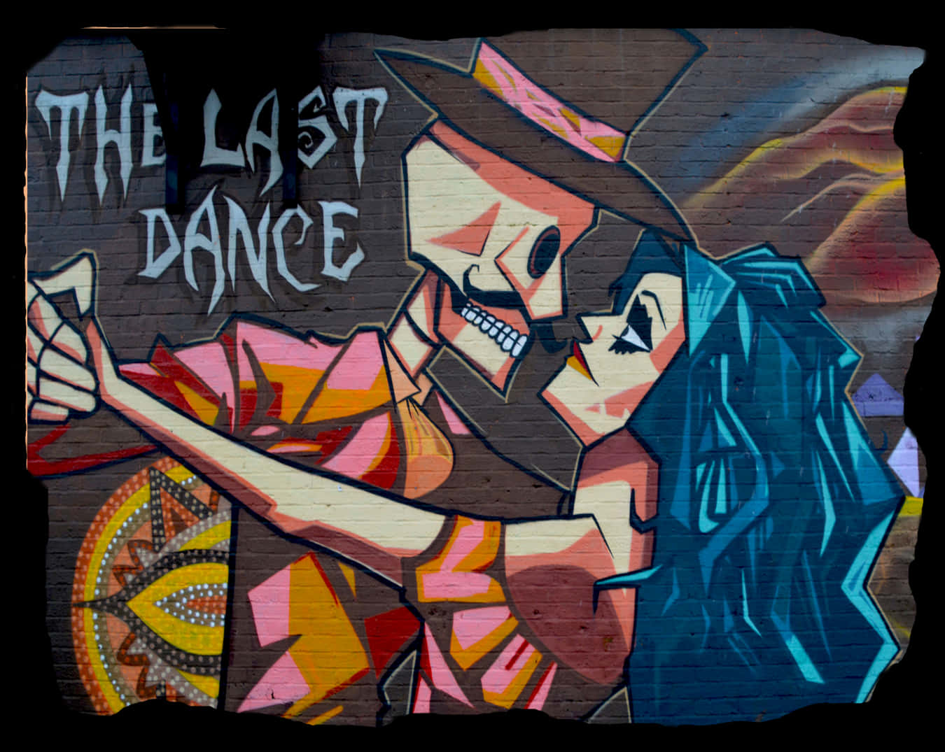 Graffiti The Last Dance PNG Image