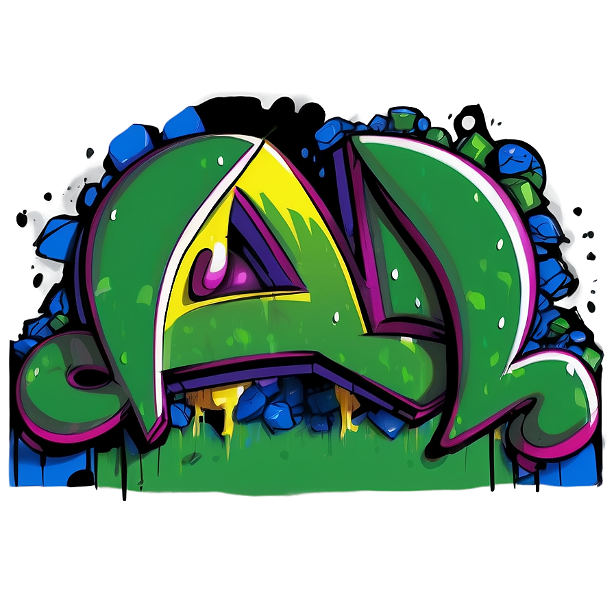 Graffiti Wall Art Png Sby PNG Image