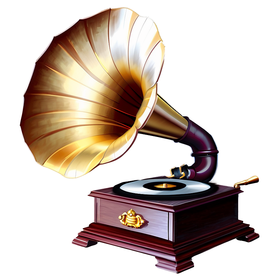 Gramophone Phonograph Png 06252024 PNG Image