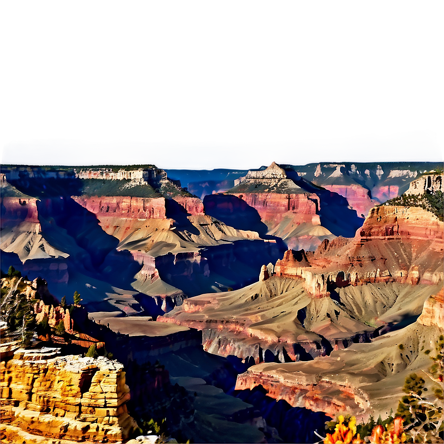 Grand Canyon North Rim Vista Png 20 PNG Image