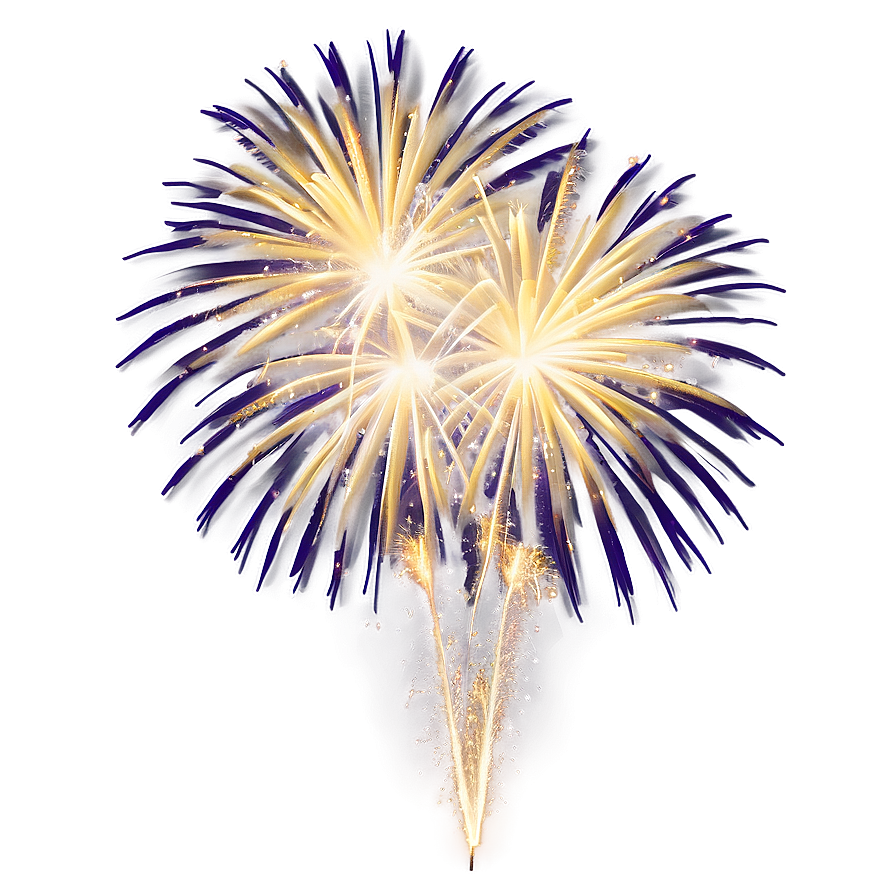 Grand Gold Fireworks Event Png Jsp22 PNG Image