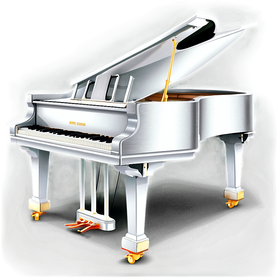 Grand Piano Side View Png 05212024 PNG Image