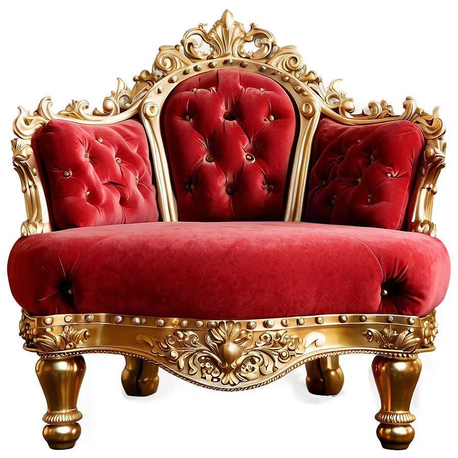 Grandiose Crown Chair Png 06262024 PNG Image