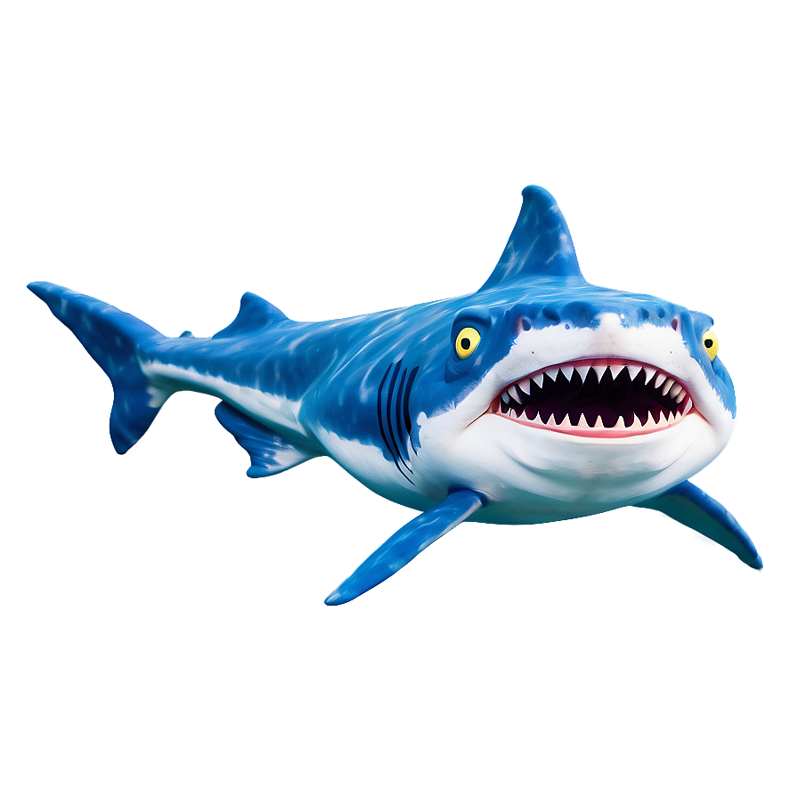 Grandpa Shark Underwater Png Qfd PNG Image