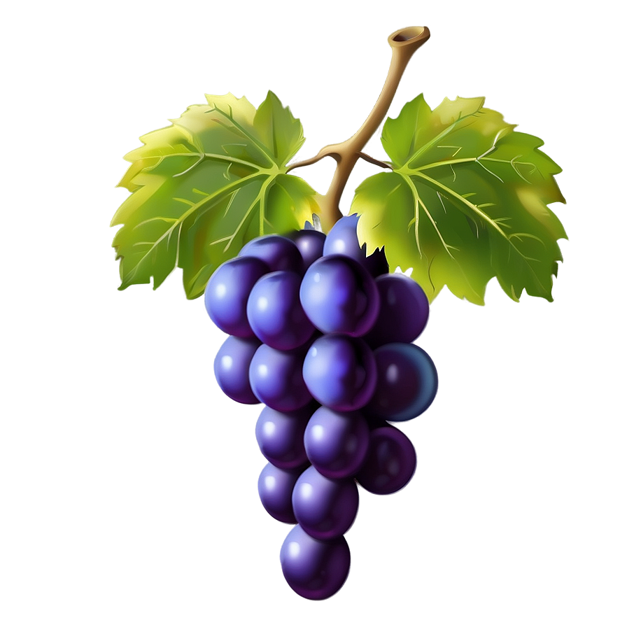 Grape Emoji Png Wvm13 PNG Image