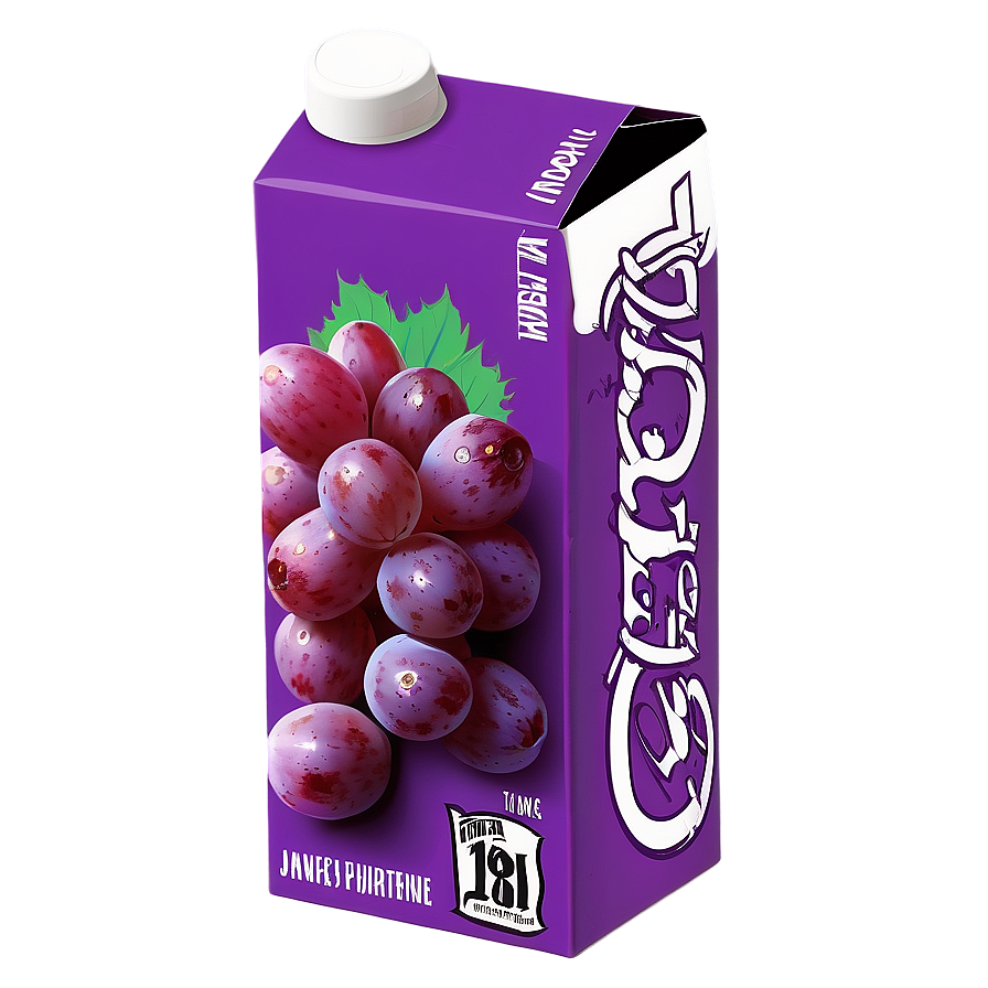 Grape Juice Box Png Nal PNG Image