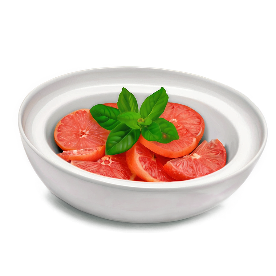 Grapefruit Salad Bowl Png Puj PNG Image