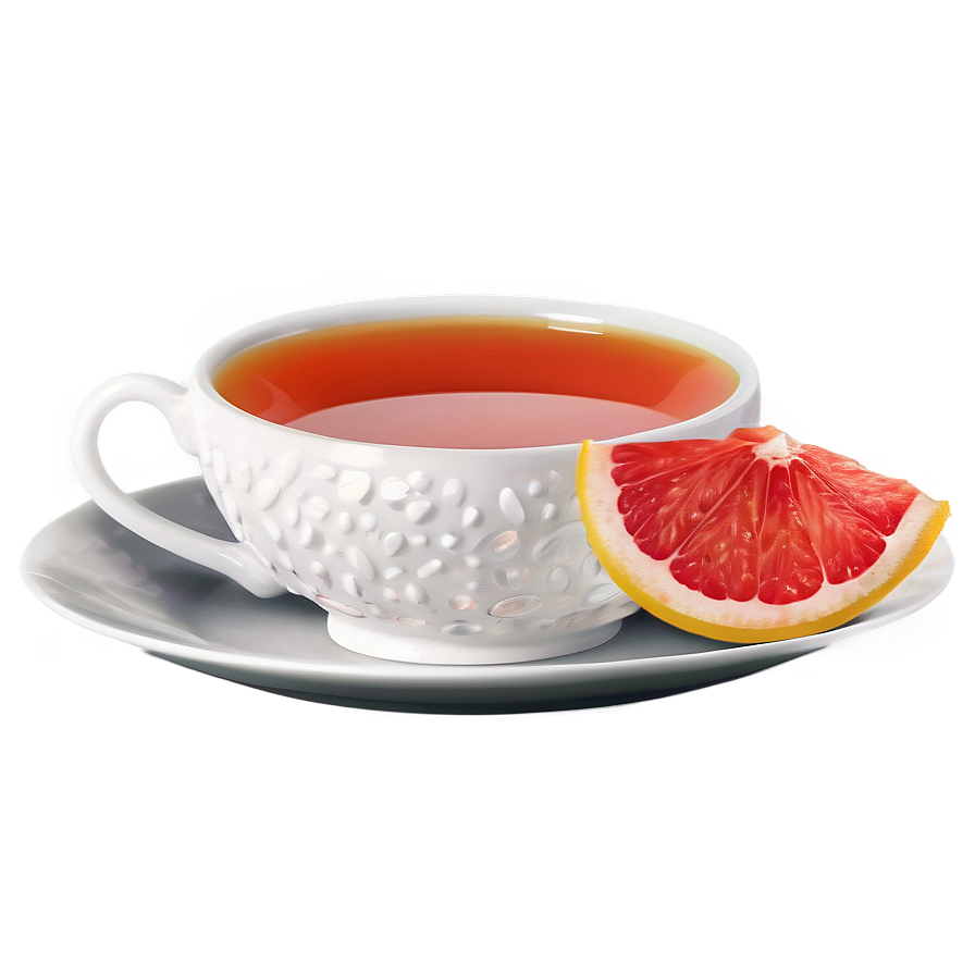 Grapefruit Tea Cup Png 06122024 PNG Image