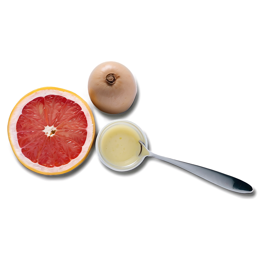 Grapefruit Vinaigrette Dressing Png Tex PNG Image