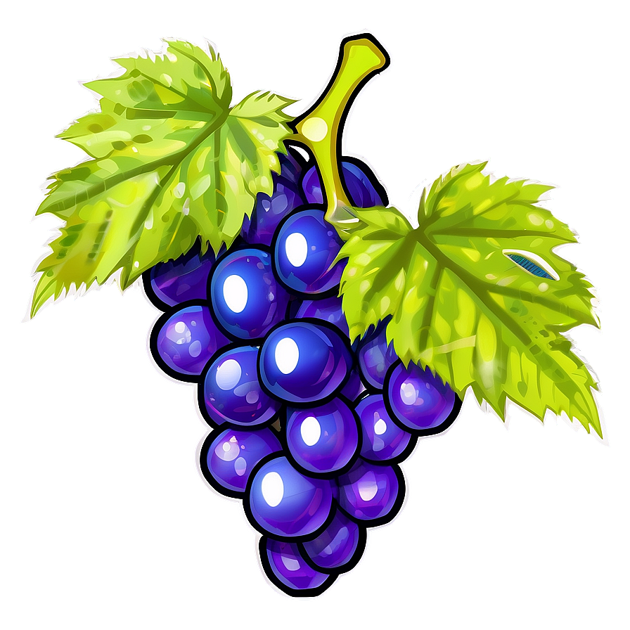 Grapes Graphic Png Asf15 PNG Image