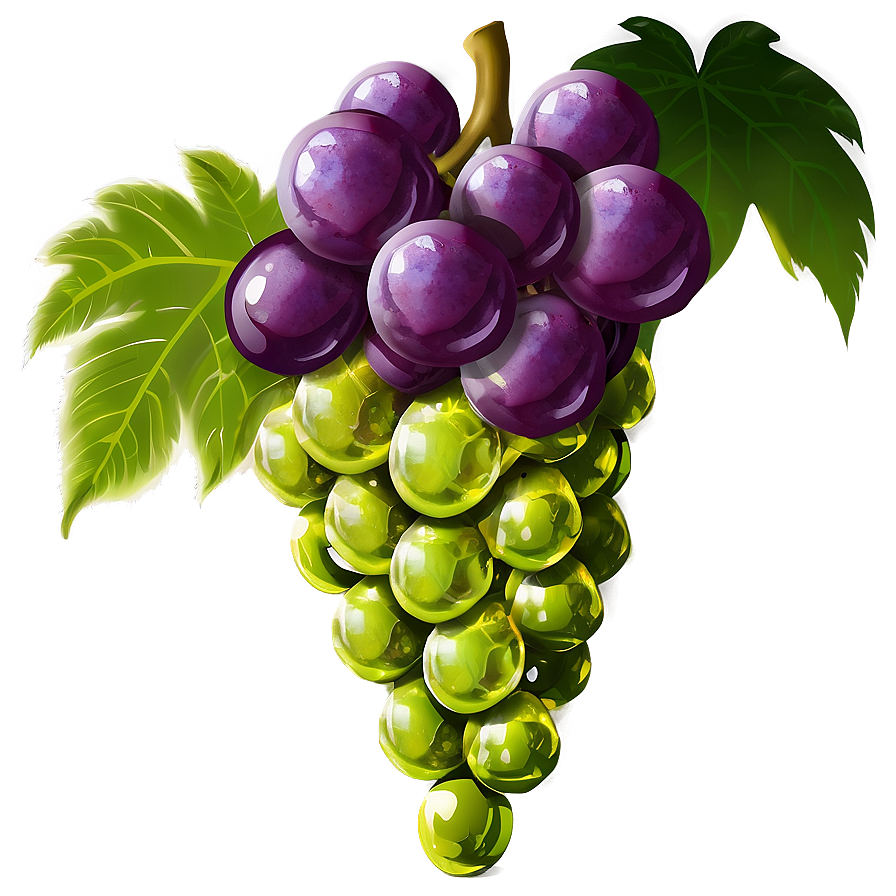 Grapes Illustration Png 05242024 PNG Image