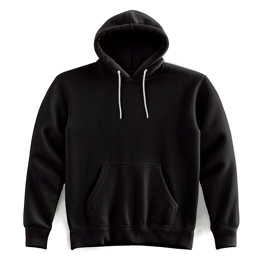 Graphic Black Hoodie Png 05252024 PNG Image