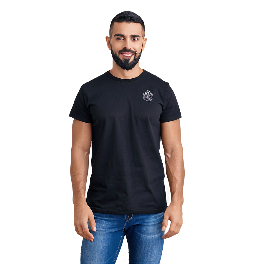 Graphic Black T Shirt Png Cyc PNG Image