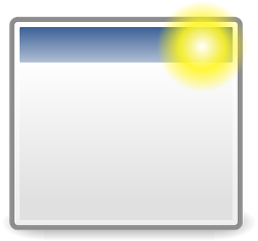 Graphic Window Interface Icon PNG Image