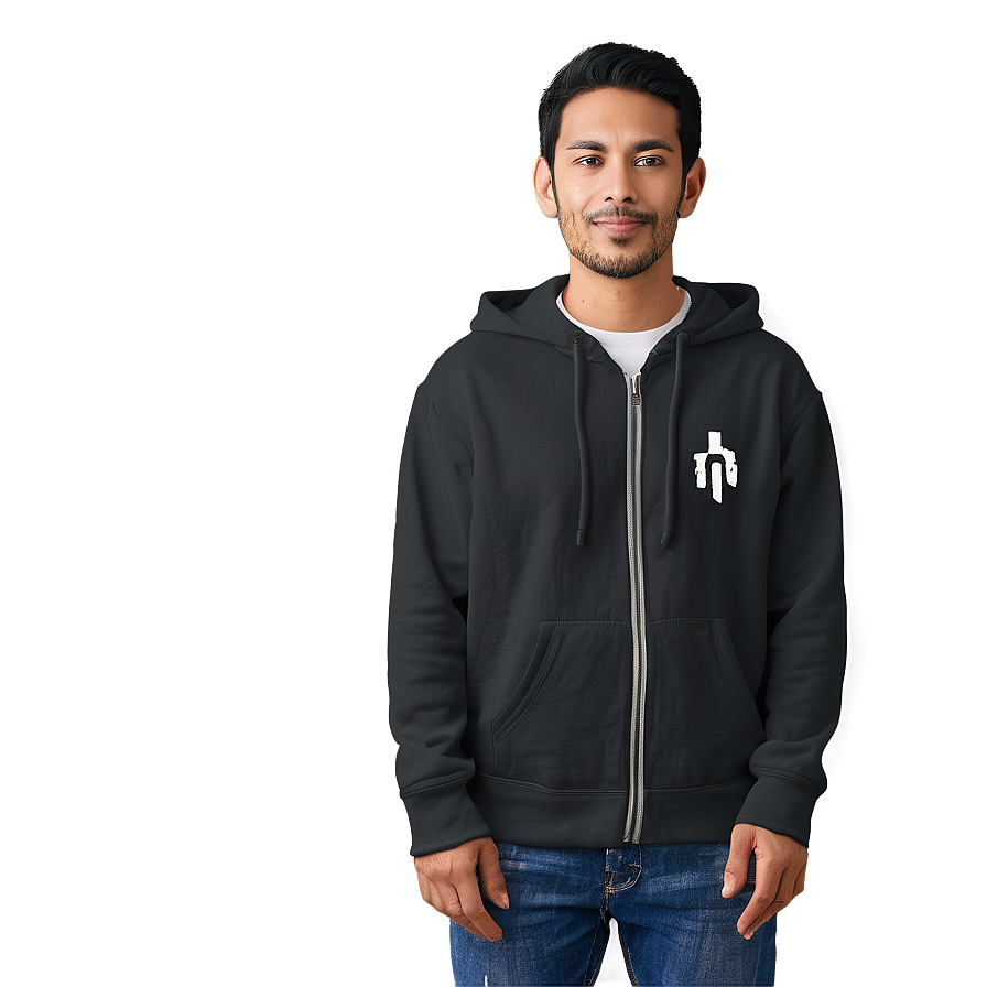 Graphic Zip Up Hoodie Png 06292024 PNG Image