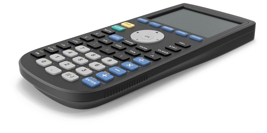 Graphing Calculator Isolated PNG Image